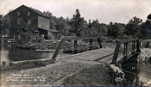 Bonneyville Mill, the oldest continuously operating grist mill in Indiana